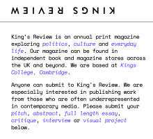 Kings Review Cover