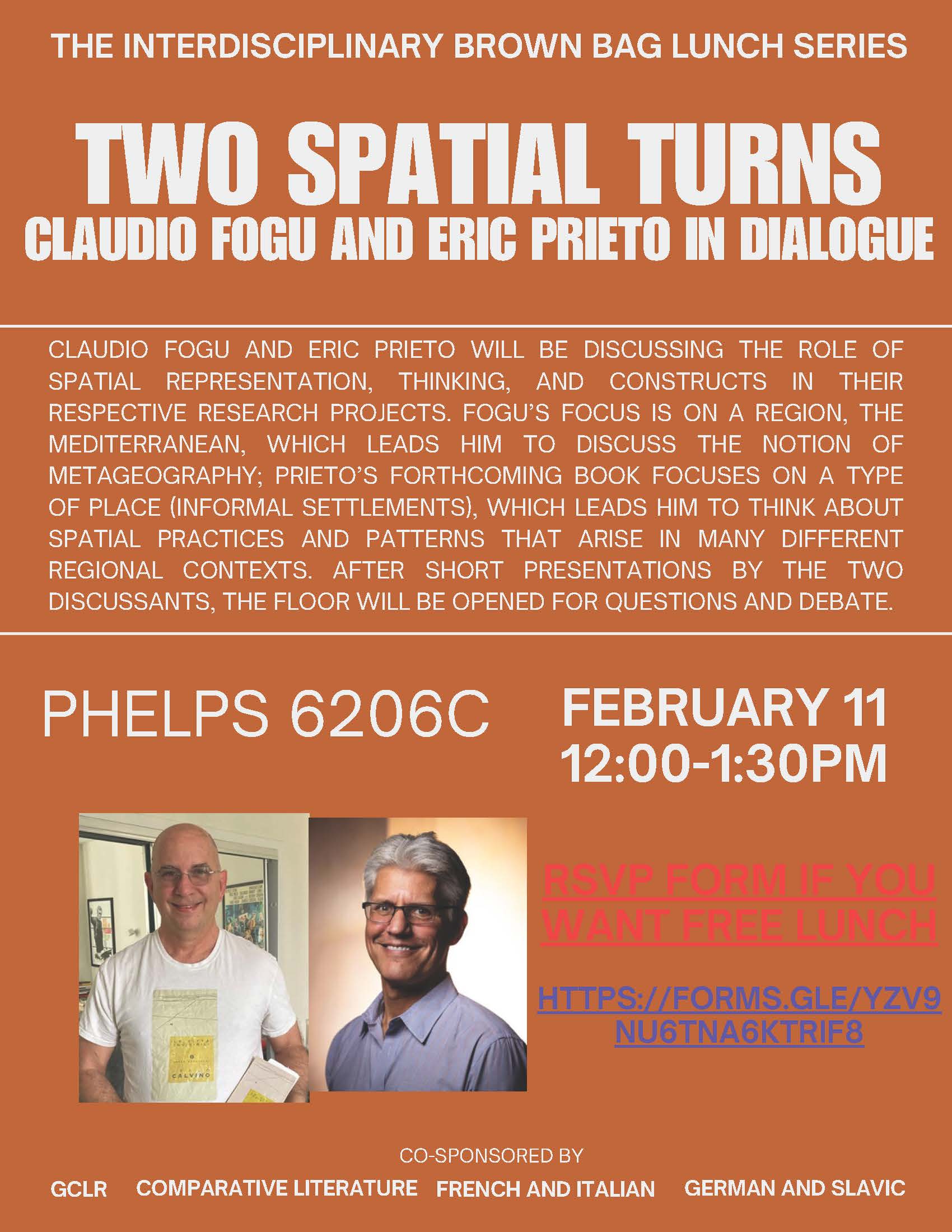 INTERDISCIPLINARY BROWNBAG SERIES flyer